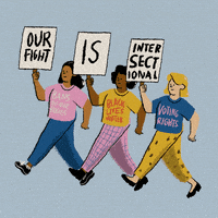 每日GIF(2022-01-20)的gif-Black Lives Matter Sign GIF by INTO ACTION