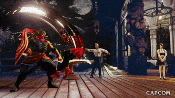 每日GIF(2022-01-21)的gif-Video Game Knockout GIF by CAPCOM