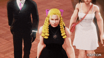 每日GIF(2022-01-22)的gif-Intimidating Street Fighter GIF by CAPCOM