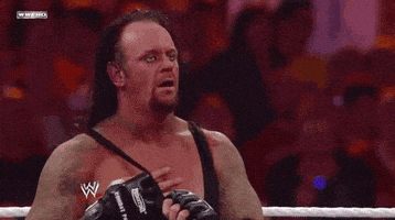 每日GIF(2022-01-23)的gif-The Undertaker Sport GIF by WWE