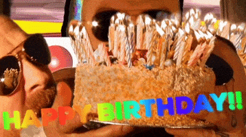 每日GIF(2022-01-23)的gif-Celebrate Happy Birthday GIF by ladypat