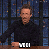 每日GIF(2022-01-29)的gif-Excited Party GIF by Late Night with Seth Meyers