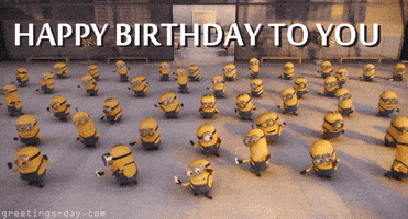 每日GIF(2022-01-31)的gif-Happy Birthday GIF