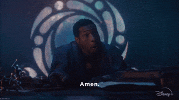 每日GIF(2022-02-02)的gif-Praying Marvel Studios GIF by Disney+