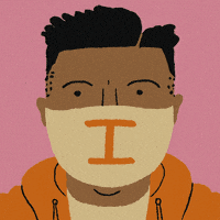 每日GIF(2022-02-03)的gif-Black Lives Matter Mask GIF by INTO ACTION