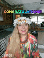 每日GIF(2022-02-08)的gif-Congratulations Congrats GIF by Cameo