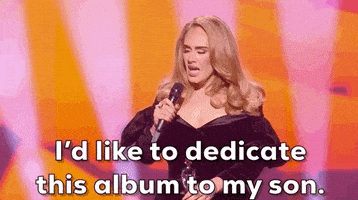 每日GIF(2022-02-09)的gif-Adele Brits GIF by BRIT Awards