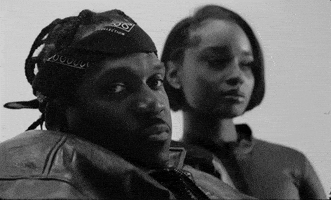 每日GIF(2022-02-10)的gif-Black And White Yes GIF by Pusha T