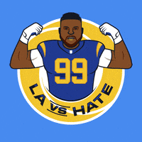 每日GIF(2022-02-12)的gif-Los Angeles Defense GIF by LA vs. Hate