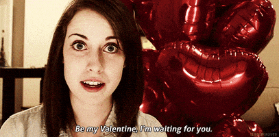 每日GIF(2022-02-15)的gif-Valentines Day Waiting GIF
