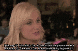 每日GIF(2022-02-15)的gif-Leslie Knope Happy Galentines Day GIF by NBC