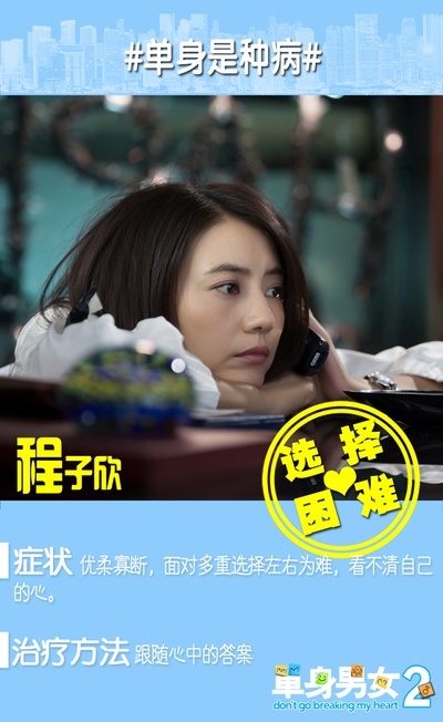 单身男女2的海报-角色海报 中国大陆