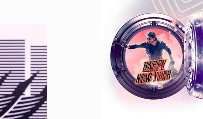 新年行动的海报-其他海报 维吾尔