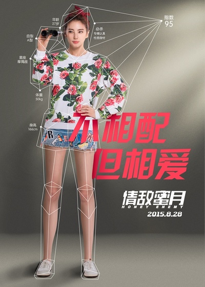 情敌蜜月的海报-角色海报 中国大陆