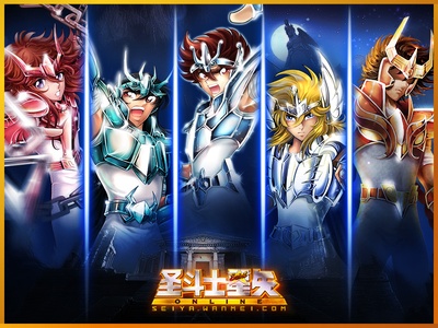 圣斗士星矢的海报-角色海报 日本