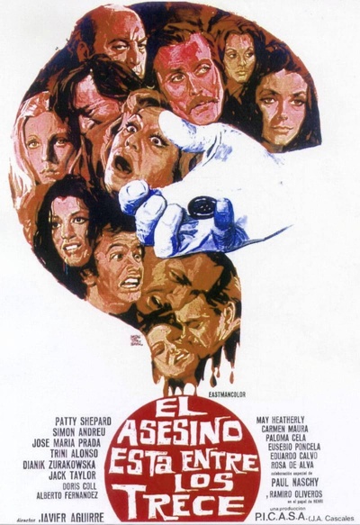 El asesino está entre los trece的海报-正式海报