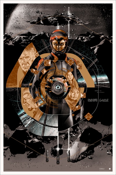 安德的游戏的海报-其他海报 By:Martin Ansin