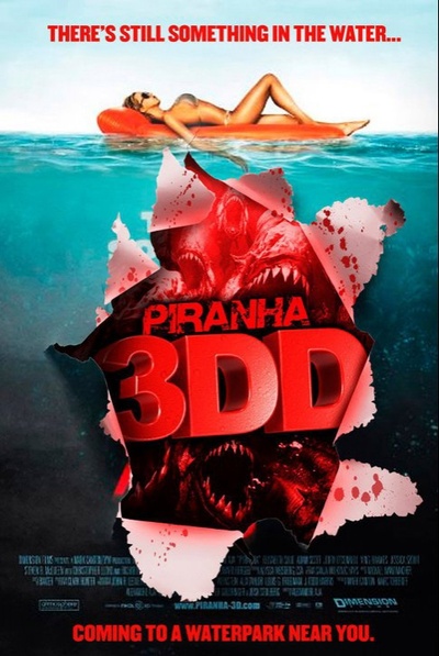 食人鱼3DD的海报-正式海报