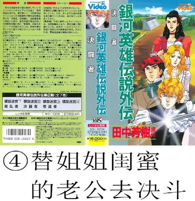 银河英雄传说外传：决斗者的海报-正式海报 美国