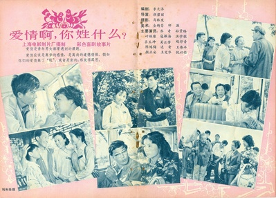 爱情啊，你姓什么？的海报-其他海报