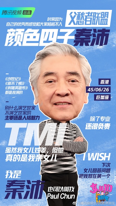 女儿们的男朋友的海报-角色海报