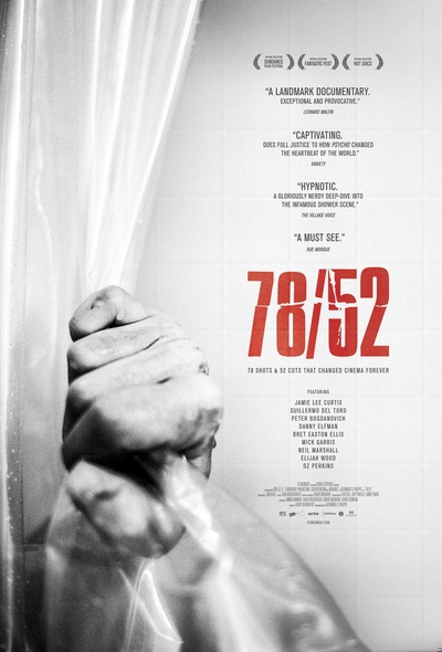 78/52：希区柯克的洗澡戏的海报-正式海报