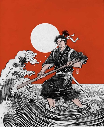 宫本武藏 完结篇 决斗岩流岛的海报-其他海报