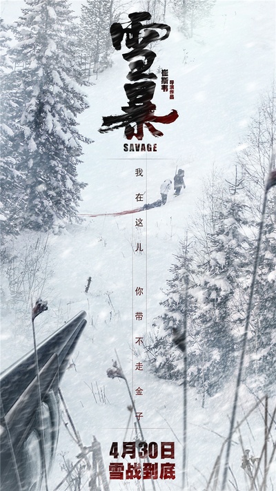 雪暴的海报-预告海报 中国大陆
