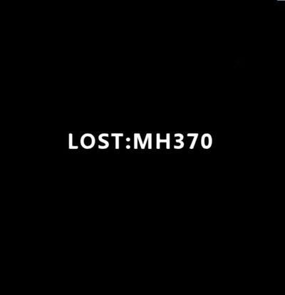 失踪：MH370的海报-正式海报