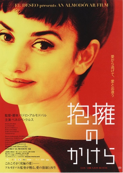 破碎的拥抱的海报-正式海报 日本