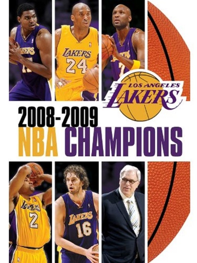 NBA 2008-2009赛季总冠军——洛杉矶湖人的海报-正式海报