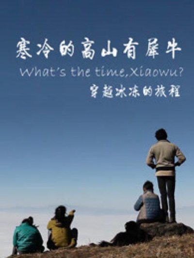 寒冷的高山有犀牛的海报-正式海报