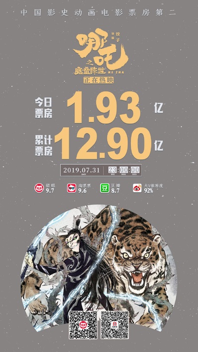 哪吒之魔童降世的海报-其他海报 中国大陆
