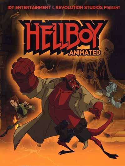Hellboy Animated: Iron Shoes的海报-正式海报