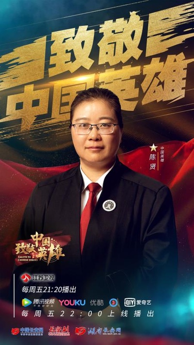 致敬中国英雄的海报-角色海报