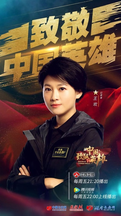 致敬中国英雄的海报-角色海报