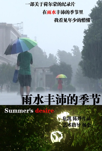 雨水丰沛的季节的海报-正式海报