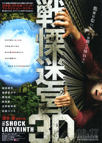 战栗迷宫3D的海报-正式海报 日本