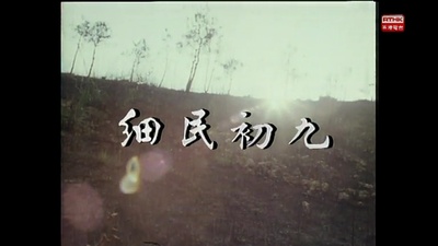 歲月河山之細民初九的海报-其他海报