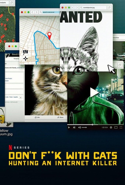 猫不可杀不可辱：网络杀手大搜捕的海报-正式海报