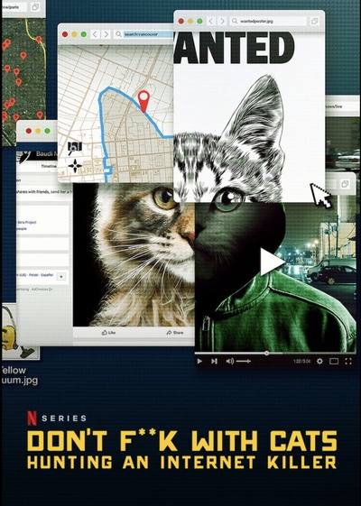 猫不可杀不可辱：网络杀手大搜捕的海报-正式海报