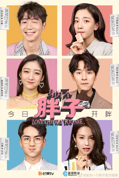 身为一个胖子的海报-正式海报