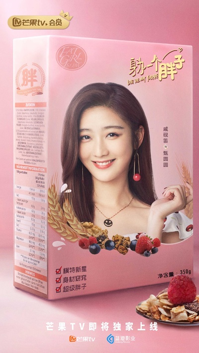 身为一个胖子的海报-角色海报