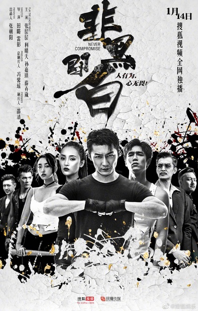 非黑即白的海报-正式海报