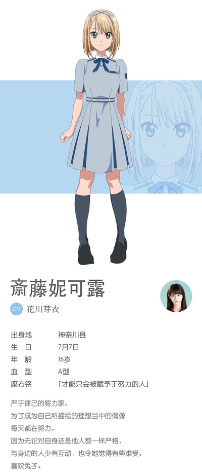 22/7的海报-角色海报 日本