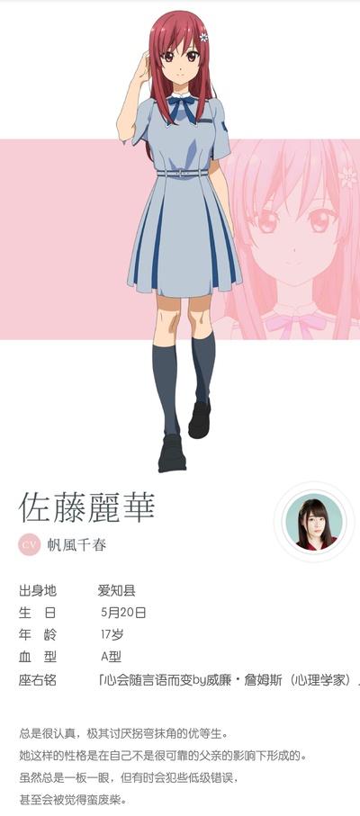 22/7的海报-角色海报 日本