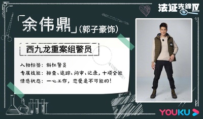法证先锋4的海报-角色海报