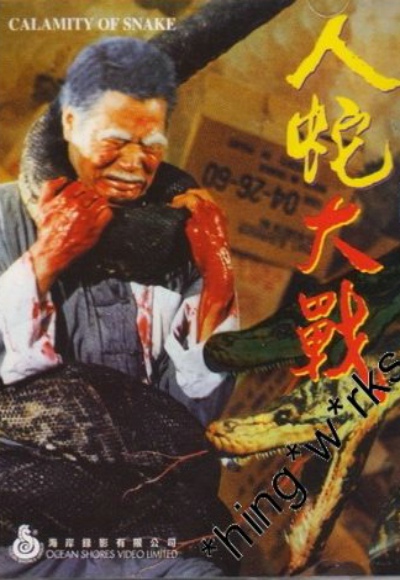 人蛇大战的海报-正式海报