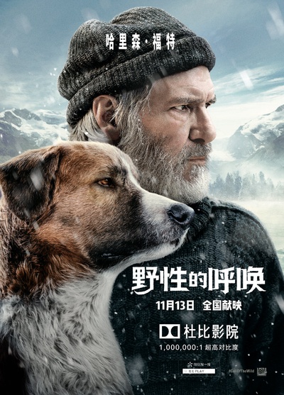 野性的呼唤的海报-正式海报 中国大陆
