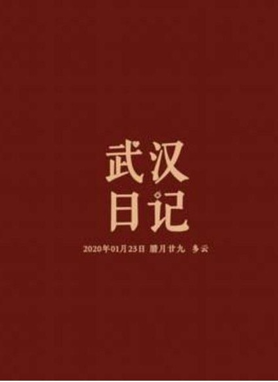 武汉日记2020的海报-其他海报